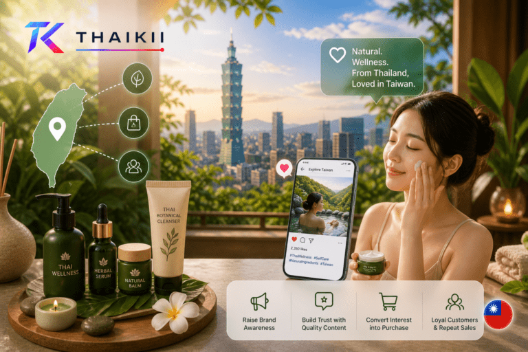 Thai Wellness Brands Can Attract Taiwanese Customers