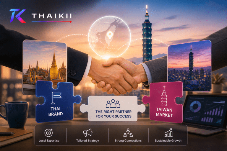 Why Thai Brands Need a Taiwan Market Entry Partner