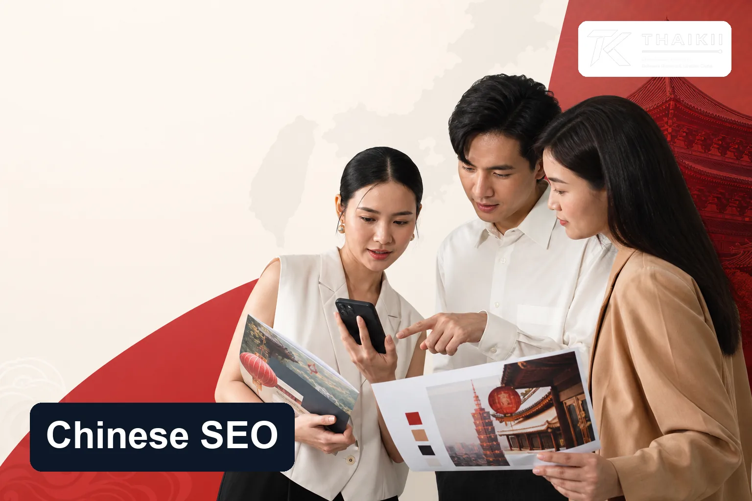 Thai brand team planning Chinese SEO for the Taiwan market